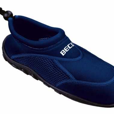 Navy neopreen surf waterschoen dames carnavalskleding Roosendaal