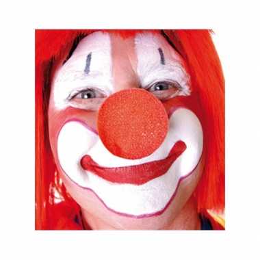 X stuks rode clowns neus/neuzen foam carnavalskleding roosendaal