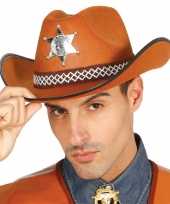 Carnavalskleding amerikaanse sheriff hoed roosendaal 10071694