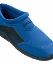 Carnavalskleding blauwe neopreen surf waterschoen heren roosendaal