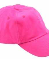 Carnavalskleding fuchsia roze baseballcaps roosendaal