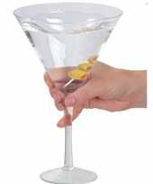 Carnavalskleding gigantisch cocktail glas roosendaal