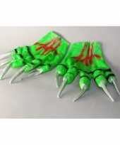 Carnavalskleding halloween groene monster handschoenen roosendaal