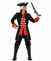 Carnavalskleding kapitein piraat william verkleed jas heren roosendaal
