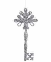 Carnavalskleding kerstboom decoratie sleutel zilver glitters roosendaal