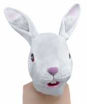 Carnavalskleding konijnen masker volwassenen roosendaal