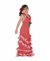 Carnavalskleding lange spaanse jurk meisjes roosendaal