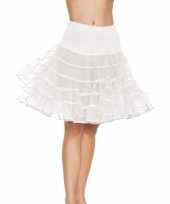 Carnavalskleding lange witte petticoat dames roosendaal