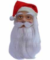 Carnavalskleding latex kerstmannen masker roosendaal