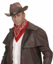 Carnavalskleding rode cowboy bandana zakdoek roosendaal