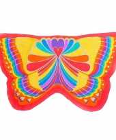 Carnavalskleding rode regenboog vlinder vleugels kinderen roosendaal