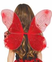 Carnavalskleding rode vlinder vleugels kinderen roosendaal