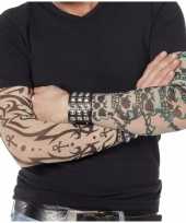 Carnavalskleding tattoo sleeves doodskop volwassenen roosendaal