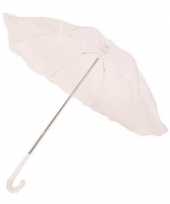 Carnavalskleding witte kanten paraplu roosendaal 10074944