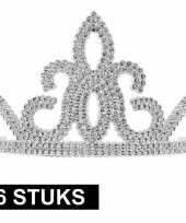 Carnavalskleding x prinsessen tiara zilver dames roosendaal 10145253