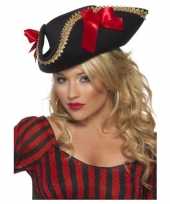 Carnavalskleding zwarte piraten driesteek verkleed hoed volwassenen roosendaal