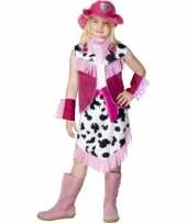 Roze cowgirl carnavalskleding roosendaal